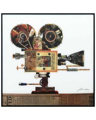 Empire Art Direct Empire Art Antique Film Projector Wall Art