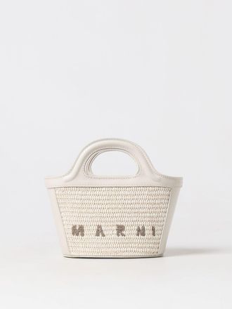 Marni Borsa Tropicalia Marni in rafia intrecciata e pelle