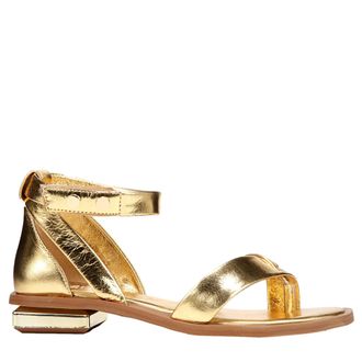 Franco Sarto Parker Gold Leather I4995S1700 Womens