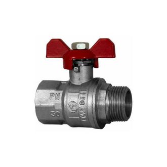 AMA Valvola a sfera passaggio totale M-F 1/2