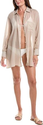Pitusa Puka Shell Shirtdress