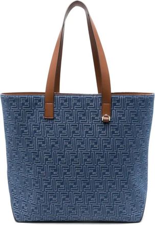 Fendi Hombre, Bolsos, Azul, Talla: ONE Size