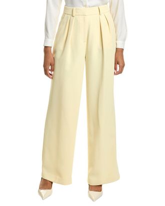 Kenneth Cole High-Rise Pleated Wide Leg Pant