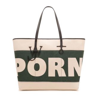 J.W.Anderson Dames, Tassen, Beige, Maat: ONE Size Katoen