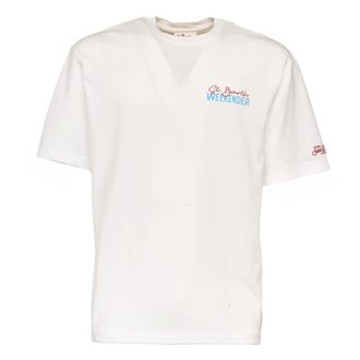 MC2 Saint Barth T-Shirts, male, White, Size: M Weekender T-shirt