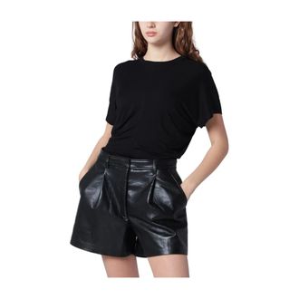 Anine Bing Tops, Dames, Zwart, M, Zadig Tee
