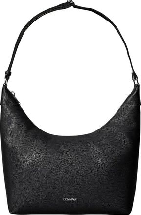 Calvin Klein Webbing Strap MD Schoudertas - Dames - Tassen - Zwart - Maat: ONE Size