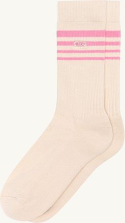 Autry CALZINI JACQUARD CON LOGO A RIGHE UNISEX