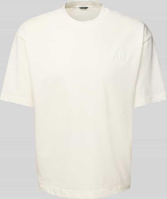 Antony Morato T-Shirt mit Label-Detail in Weiss, Gr&ouml;&szlig;e XXL