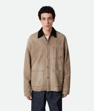 Bottega Veneta Brown Denim Jacket - Bottega Veneta