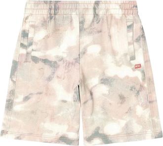 Diesel Korte Broeken, Heren, Beige, S, Katoen, Casual Shorts