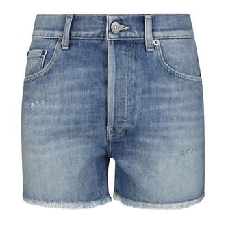 Dondup Stella Short Denim - Dames - Denim shorts - Blauw - W26 - Denim - Korte Broeken