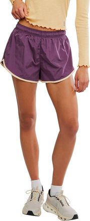 Free People FP Movement Now or Never Run Shorts in Blackberry at Nordstrom, Size X-Large