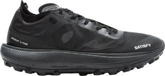 SATISFY Jet Black Therocker Low-Top Sneakers