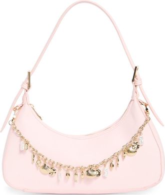 Madden Girl Faux Leather Shoulder Bag in Primrose at Nordstrom Rack