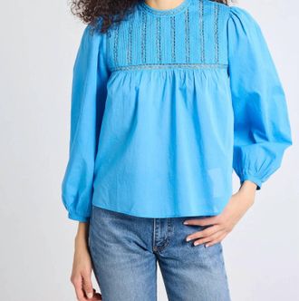 Mille Constance Top In Blue