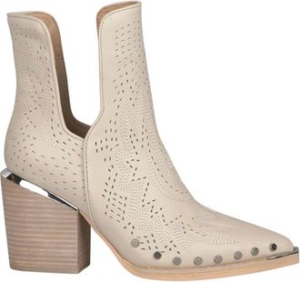 Alma En Pena Alma EN Pena, Schoenen, Dames, Beige, 38 EU, Leer, Gehakte enkellaars opening