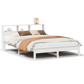 Berkfield Home Bed Frame without Mattress White 160x200 cm Solid Wood Pine
