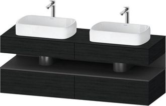 Duravit Qatego Consola Mueble Bajo Lavabo, 2 Extensiones, 2 - Duravit