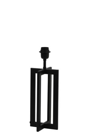 Light & Living Light & Living - L&aacute;mpara De Mesa - Mace - Negro - Metal