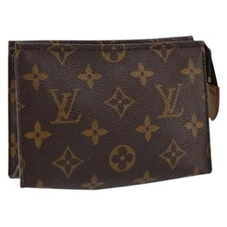 Louis Vuitton Clutch in Canvas Pre-owned - - Pre-owned - Donna - Marrone - ONE SIZE