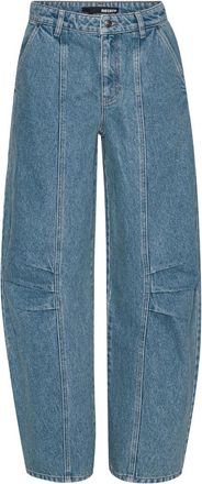 Rotate Panelled Denim Trousers