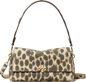 Tory Burch Small Charlie Shoulder Bag in Leopard Spots at Nordstrom