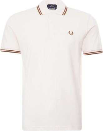 Fred Perry M12 Polo - Heren - Polos - Beige - XS - Katoen - Tops