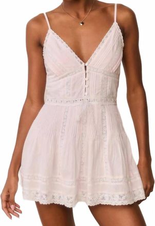 LoveShackFancy Zirelle Dress In Pink