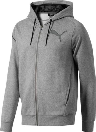 Puma Felpa Modern Sport con cappuccio e zip - Grigio