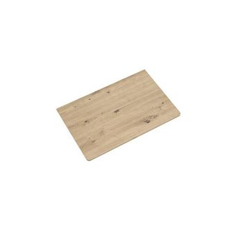 Saniclass Tops Topblad - 60x1.2x46cm - afgeronde hoeken - rustiek eiken
