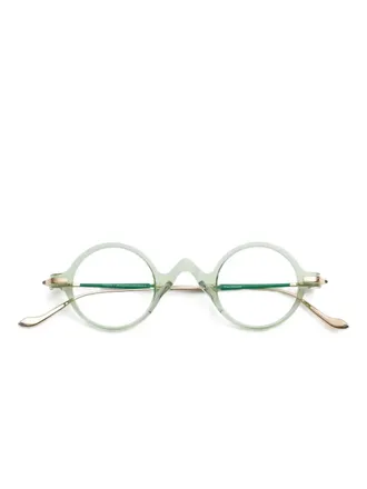 Matsuda The Life Saver round-frame glasses - unisex - Acetate - 41 - Green