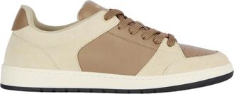 Balmain Swan Sneakers - Heren - Sneakers - Beige - 41 EU - Leer - Schoenen