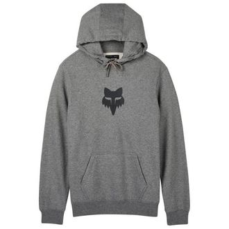 Fox Fox Head Fleece Pullover Hoodie f&uuml;r Herren | grau