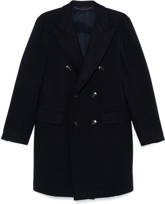 Canali Cappotto pesante - Blu
