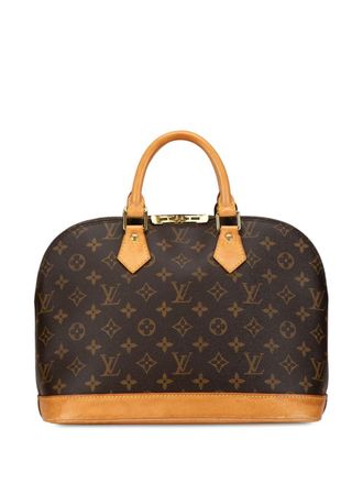 Louis Vuitton 1999 pre-owned PM Alma Handtasche mit Monogramm - Braun