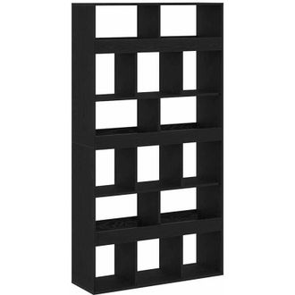 vidaXL Vidaxl - Estanter&iacute;a Para Libros Roble Negro 100 X 33 X 187.5 Cm