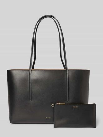 Calvin Klein Shopper mit Logo in Black, Gr&ouml;&szlig;e 1