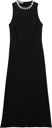 Prada Embroidered Midi Dress