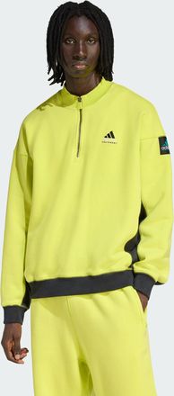 adidas Mens adidas adidas Equipment Blocked Half-Zipper
