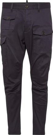 Dsquared2 Heren, Broeken, Blauw, Maat: 3XL Katoen