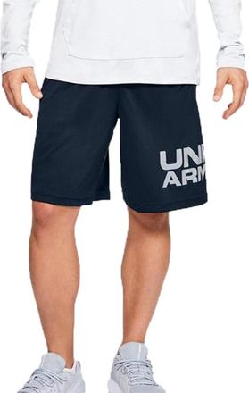 Under Armour Tech Wordmark Shorts Navy 1351653-408