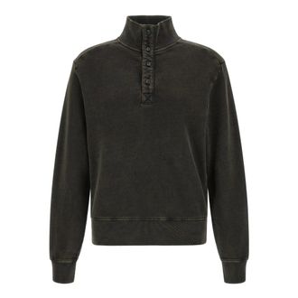 Entire studios Entire Studios, Hoodies & sweatvesten, Heren, Zwart, M, Katoen, Port Pullover