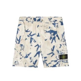 Stone Island Uomo, Pantaloncini, Bianco, W31, new