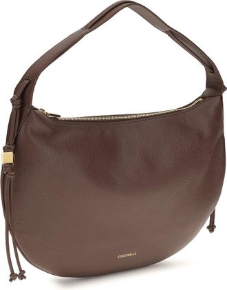 Coccinelle Womens Shoulder Bag Thess Berry Calf Leather