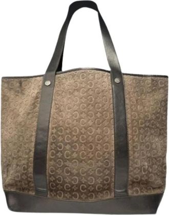 Celine Pre-owned Vintage Tote Bag - Dames - Vintage Shopper - Bruin - ONE Size - Leer - Vintage