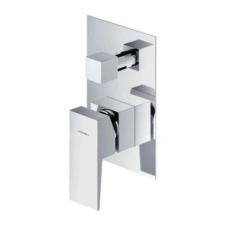 Omnires Omnires Fresh - Grifo Empotrado Para 2 Aparatos, Con Cuerpo De Montaje, Cromo Fr7135cr