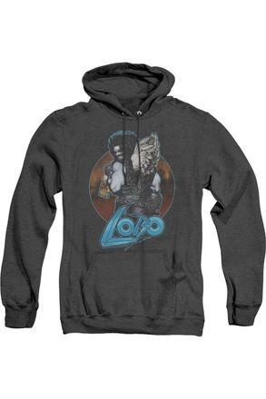 Gildan Justice League of America Gut Rot Adult Heather Hoodie / Hooded Sweatshirt