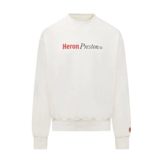 Heron Preston Heren, Sweatshirts & Hoodies, Wit, Maat: S
