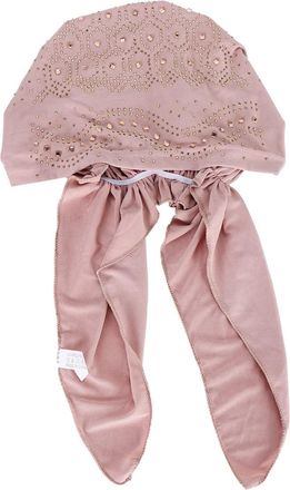 Generic Women Hat Fashion Hijab Hat with Hat Stretch Multicolor Solid Color Muslim Hijab Hat Base Hat Athletic Hairstyles for Sports for Women (Pink, One Size